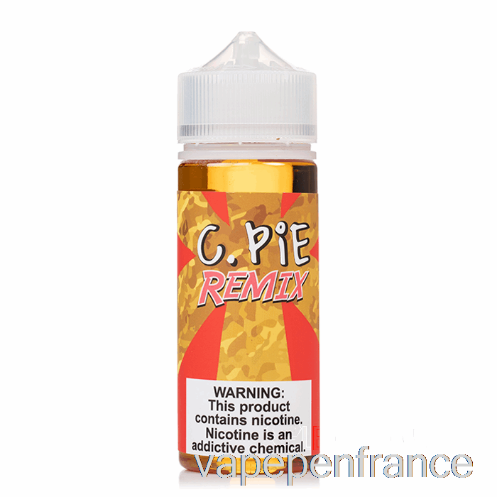 C. Pie Remix - Food Fighter - Stylo Vape 120 Ml 3 Mg